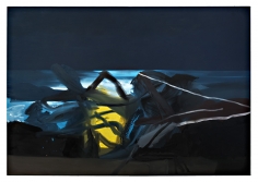 LES ROGERS  Summer Night, 2007  Oil on canvas  76h x 108w x 1 1/4d in
